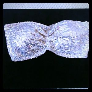 👑💎flirty sequined bralett...BEAUTIFUL!💎👑